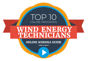 Top 10 Online Schools for Wind Energy Technicians